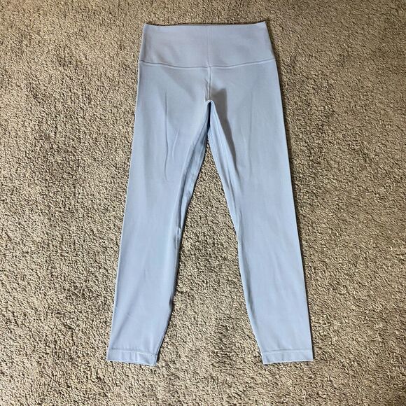 Lululemon Size 8 Align Pant High Rise 25" Inseam Chambray Grey Blue - Picture 1 of 5